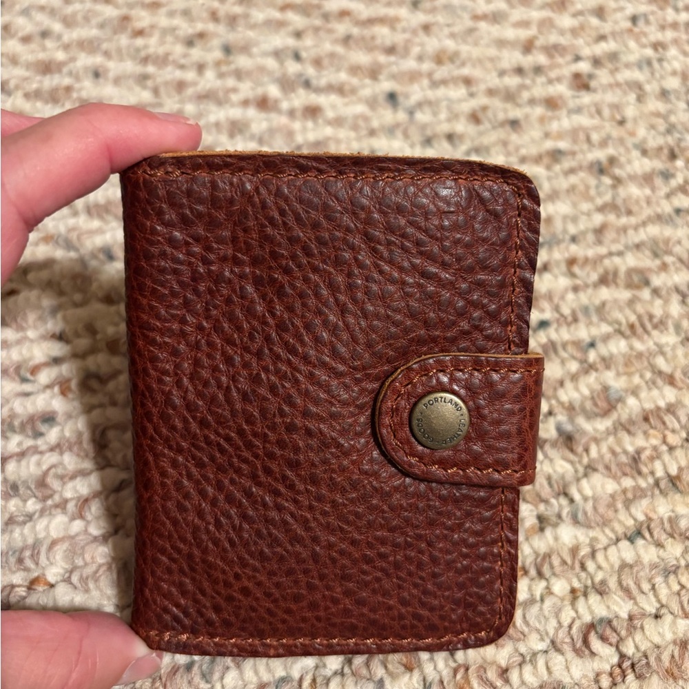 Portland Leather Goods Nutmeg Mini Bifold Wallet